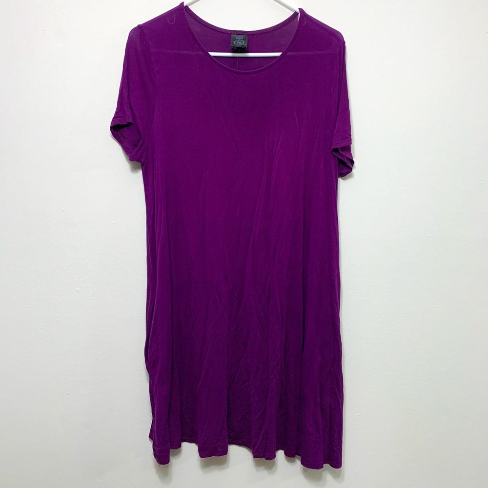 Agnes and Dora Swing Tunic- Purple